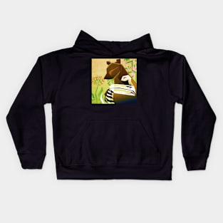 Bear that Cradles Kids Hoodie